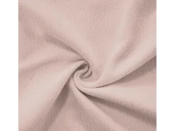 Sofá rosa de 2 plazas - Sofá recto con 2 cojines lumbares y 2 cojines decorativos - chenilla