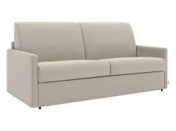 Sofa cama italiano 3 plazas de tela color gris CALIFE