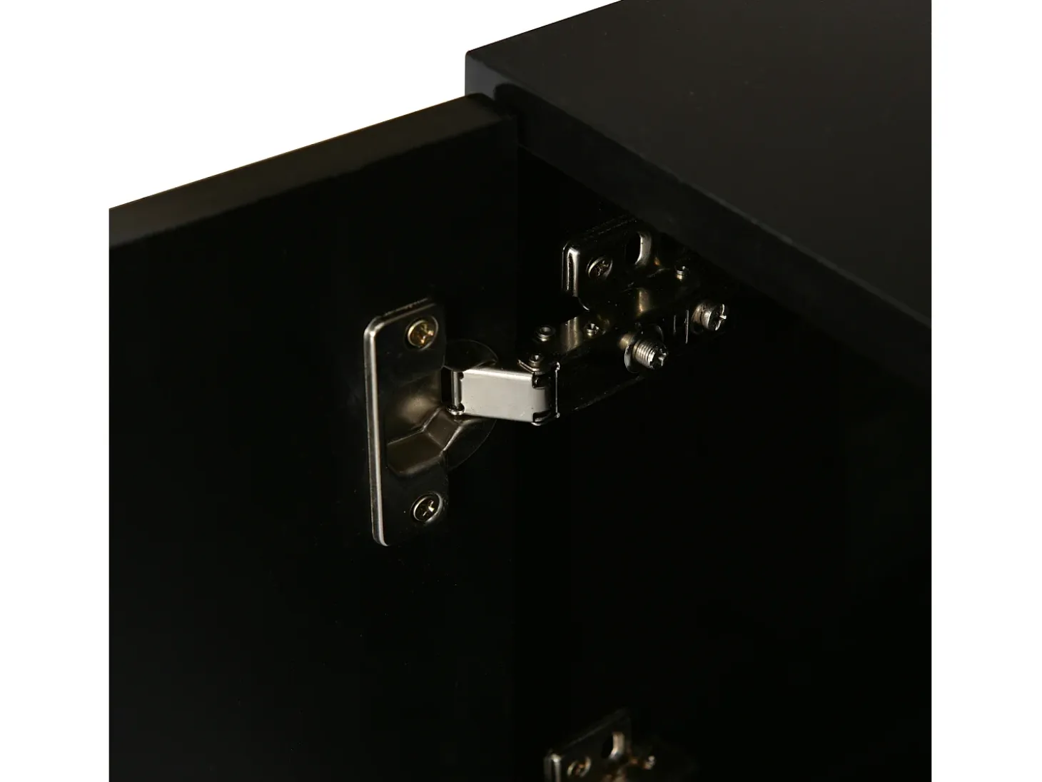 Soporte para TV 200 x 39 x 42 cm, soporte para TV con iluminación LED de 7 colores, soporte para TV con tablero, negro