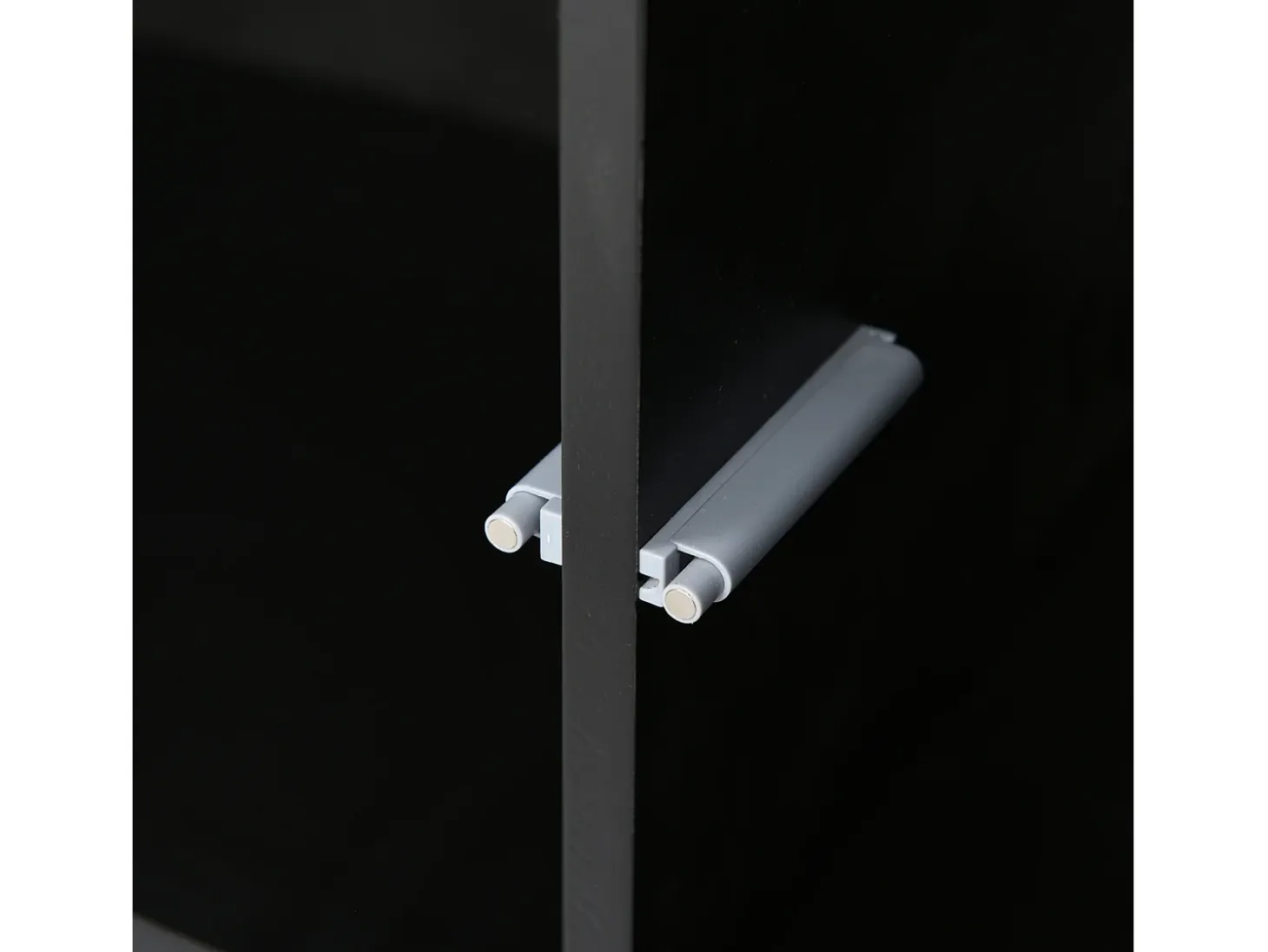 Soporte para TV 200 x 39 x 42 cm, soporte para TV con iluminación LED de 7 colores, soporte para TV con tablero, negro
