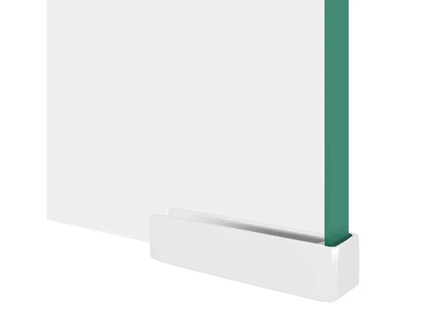 Soporte para TV/Elevador monitor cristal claro 100x30x13 cm
