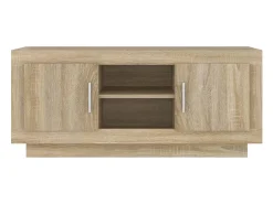 Stephen Mueble de TV madera contrachapada roble Sonoma 102x35x45 cm