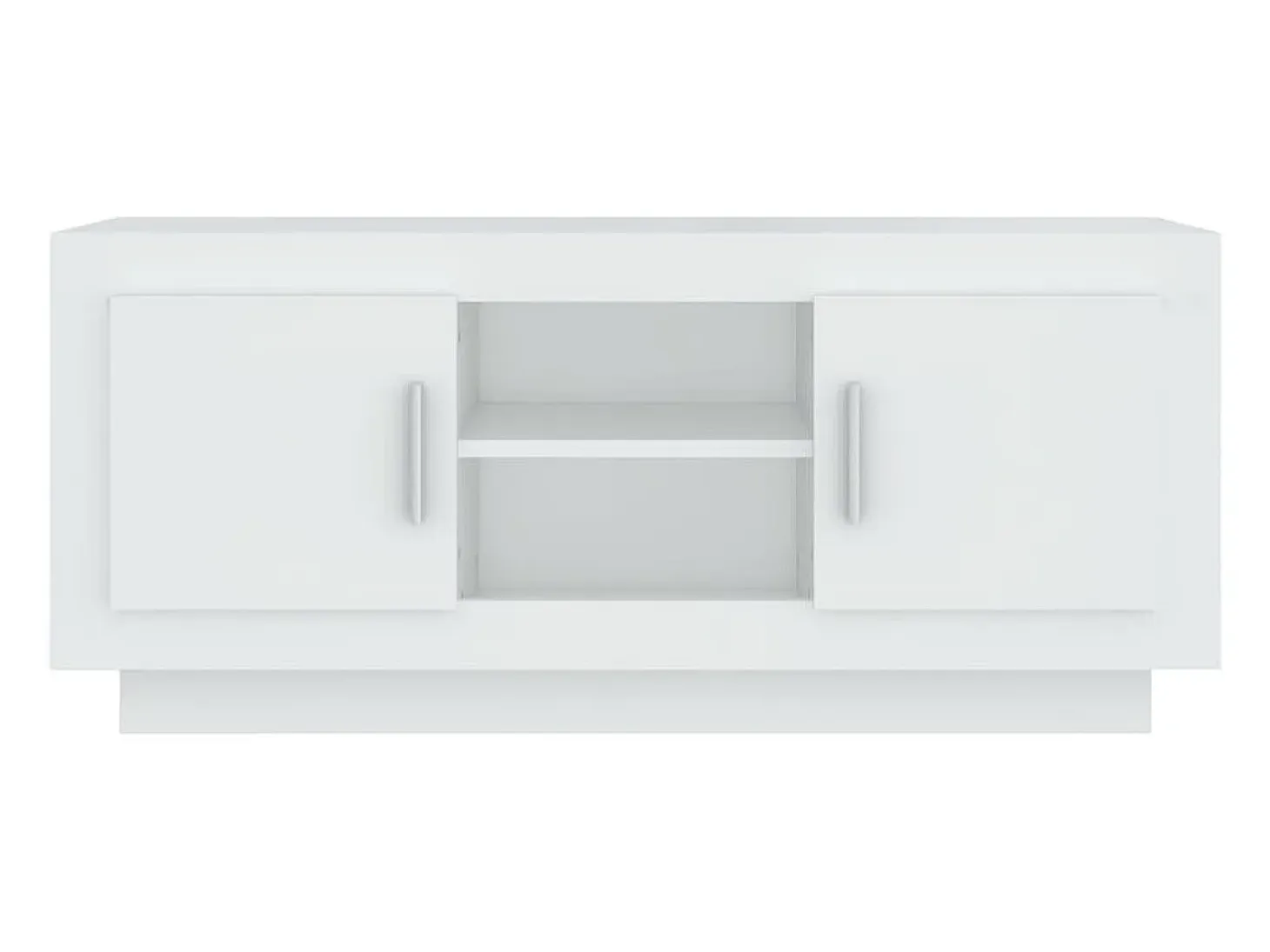 Stephen Mueble para TV madera contrachapada negro 102x35x45 cm