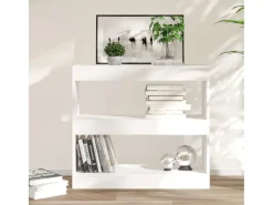 Sutter Creek Estantería/divisor de espacios blanco 80x30x72 cm