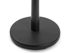 Swindon Perchero de Pie de Estilo Minimalista, Negro, 185x32x32cm