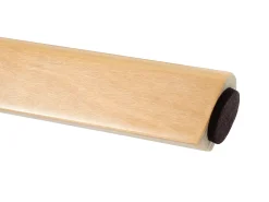 Taburete de bar Boras (juego de 2) giratorio, taupe, patas claras