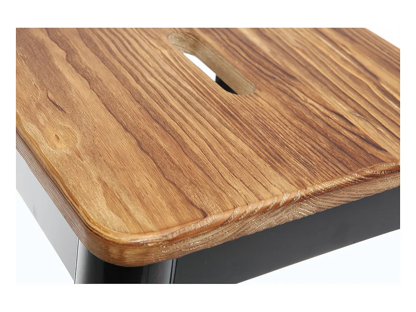 Taburete de bar diseño negro A75cm NICK