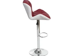 Taburete de bar MCW-A92, burdeos