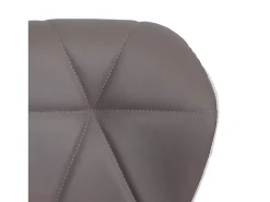Taburete de bar MCW-A92, gris topo