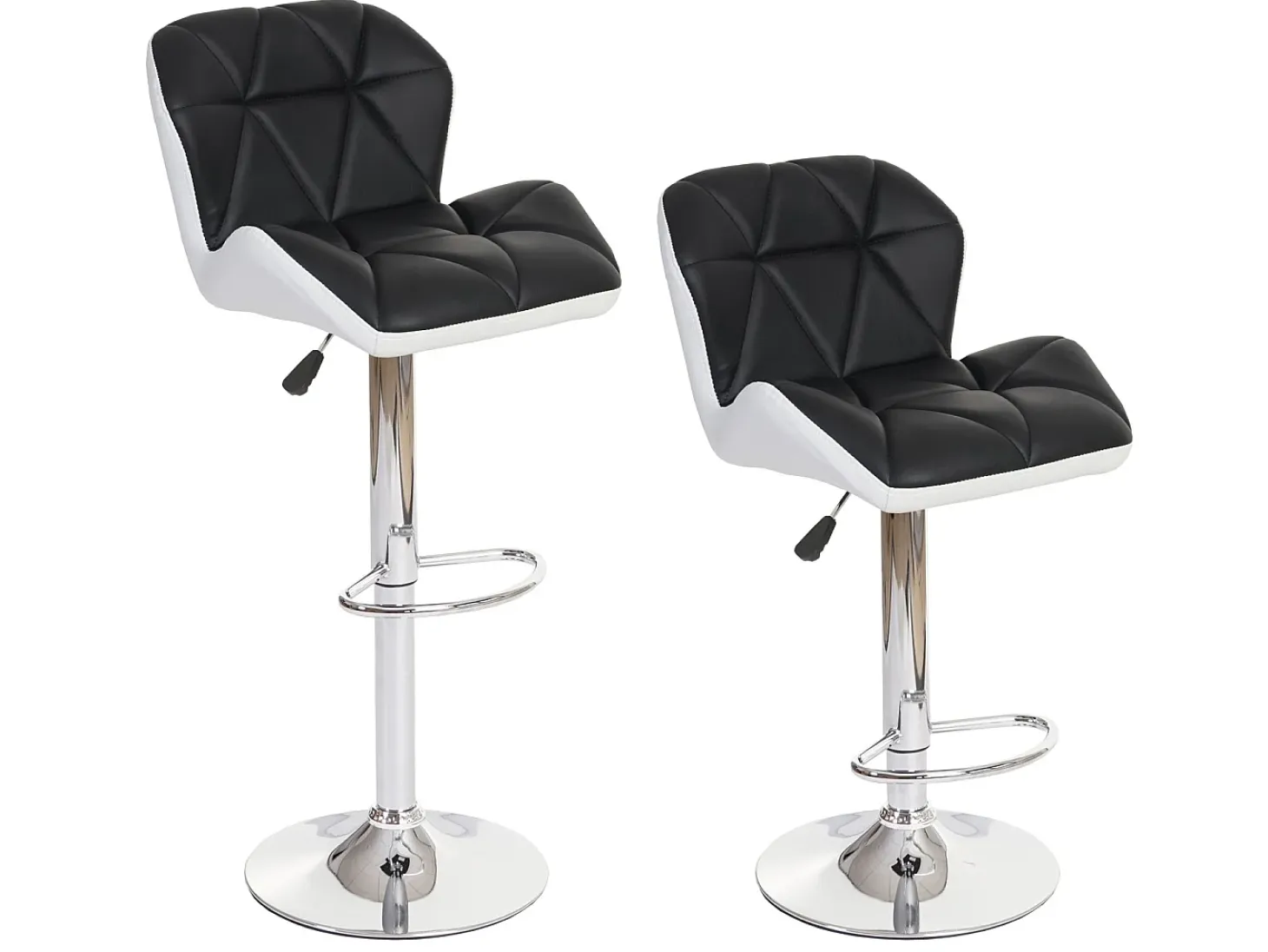 Taburete de bar MCW-A92, negro