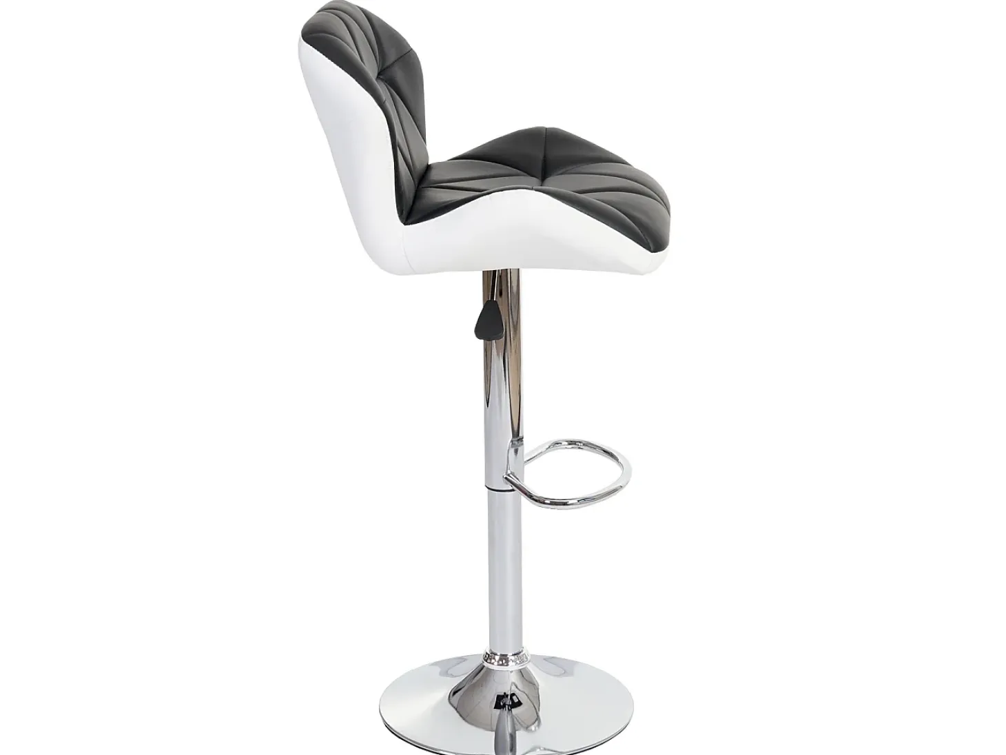 Taburete de bar MCW-A92, negro
