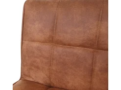 Taburete de bar MCW-B13 (juego de 2), vintage marrón claro