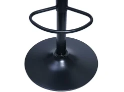 Taburete de bar MCW-F46 (juego de 2), terciopelo, azul petróleo