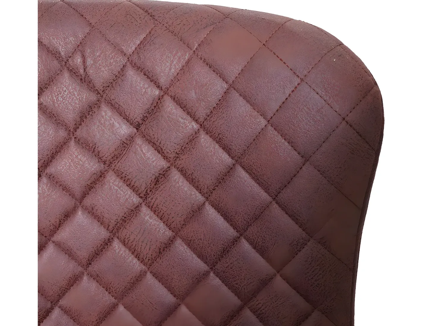 Taburete de bar MCW-H79, tela/textil marrón