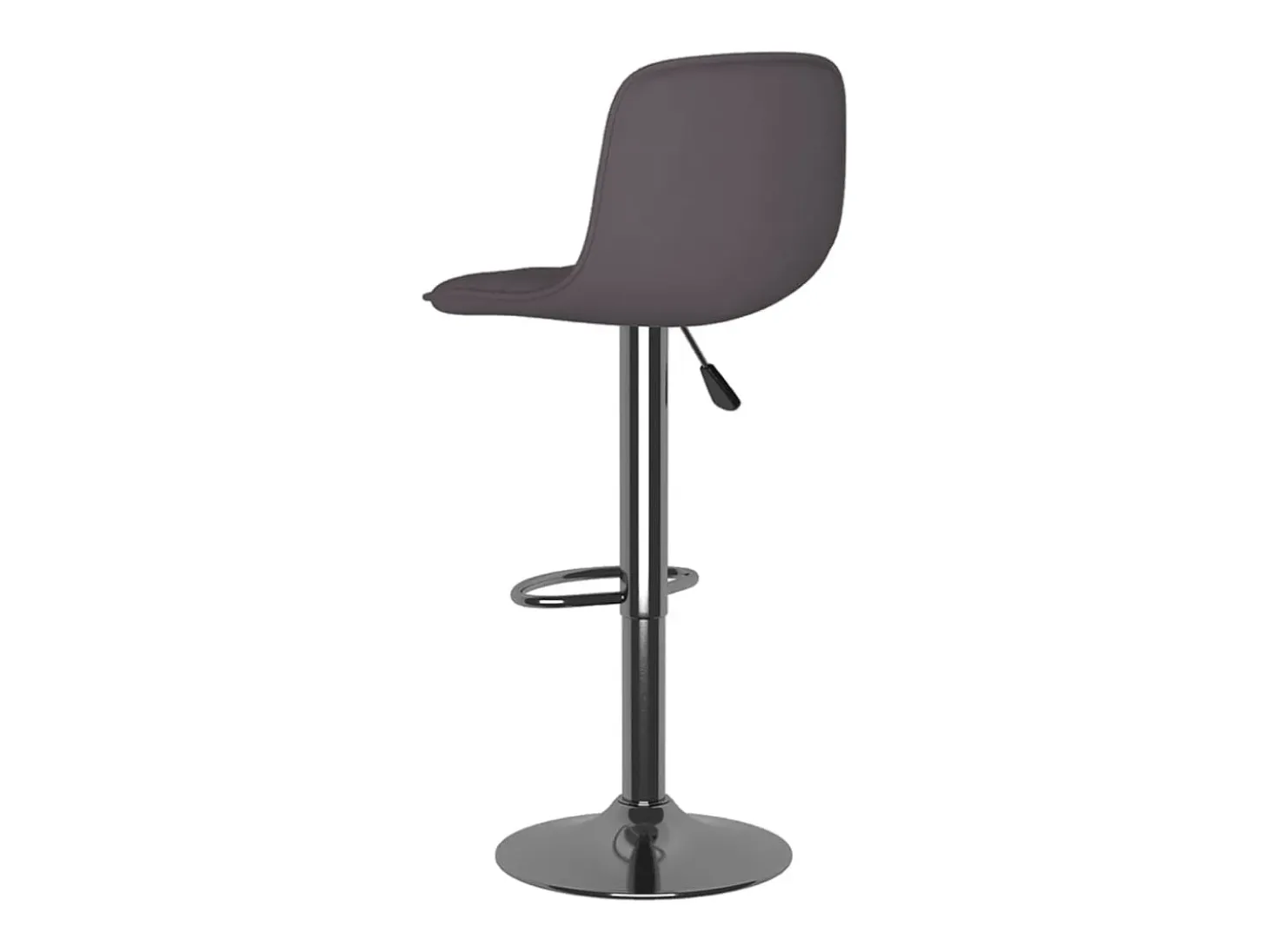 Taburetes de cocina 2 unidades tela gris taupe