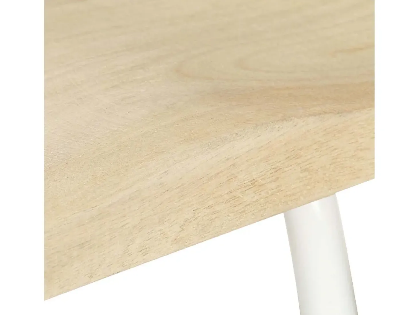 Taburetes de cocina 2 unidades madera maciza de mango