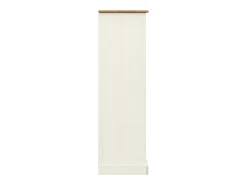 Thyron Librería VIGO madera maciza de pino blanco 90x35x114,5 cm