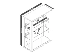 Unidad de visualización de pared Udina