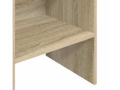 Vamdrup Estantería madera contrachapada color roble Sonoma 40x35x180 cm