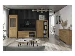 Vitrina 2 puertas Hella Madera