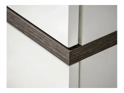 Vitrina colección CRISS + LED. Mueble decorativo, moderno y de diseño para tu sala de estar.