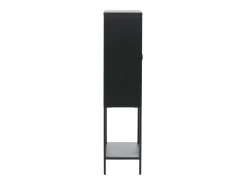 Vitrina de acero de 2 puertas Misha