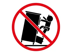 Vitrina madera contrachapada gris Sonoma 82,5x30,5x115 cm