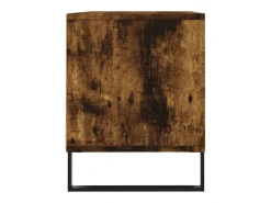 Volne Mueble de TV madera contrachapada roble ahumado 100x34,5x44,5cm