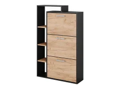 Volquete zapatero oro power roble/antracita 80x24.2x128.3 orlando
