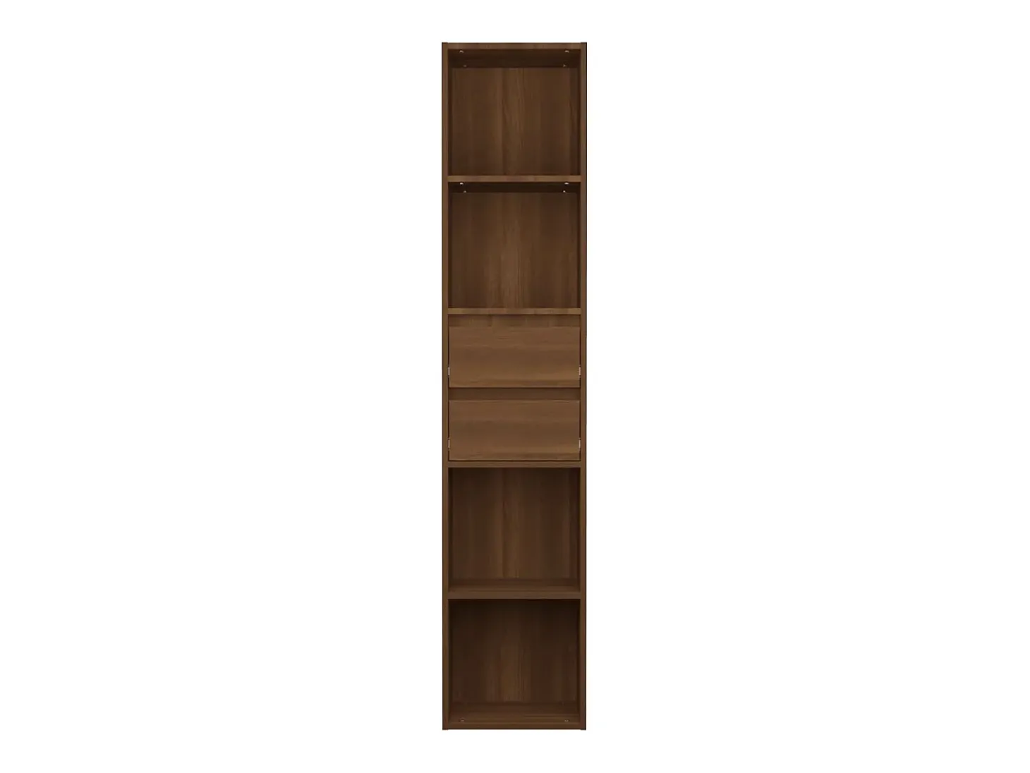 Växjö Estantería de madera contrachapada roble marrón 36x30x171 cm
