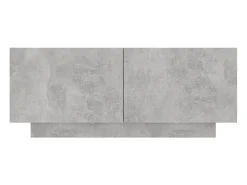 Westwego Mueble para TV contrachapada gris hormigón 100x35x40 cm