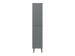 Ximena Luz Librería MOLDE madera maciza de pino gris 85x35x170,5 cm