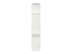 Ylvenor Estantería/divisor de espacios madera pino blanco 51x25x132 cm