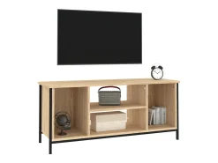 Ypel Mueble para TV madera contrachapada roble Sonoma 102x35x45 cm