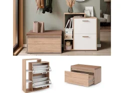 Zapatera abatible sonoma 80x39x90 orlando