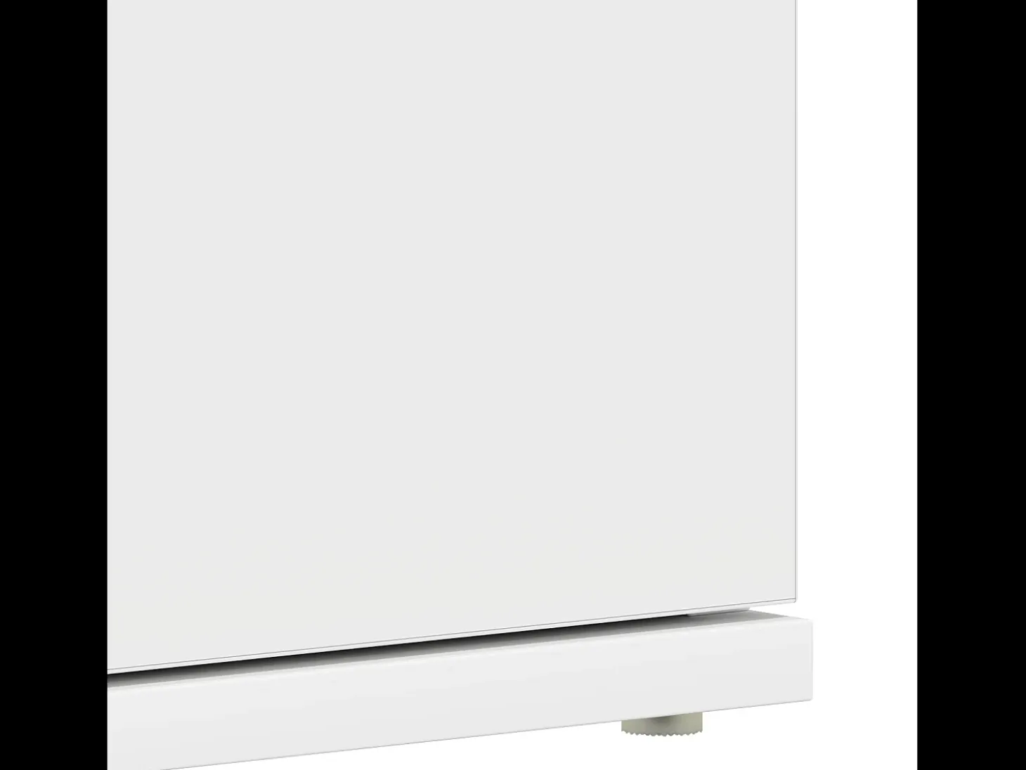 Zapatero blanco 80x39x180 cm fabricado en madera de ingeniería