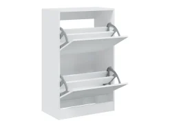 Zapatero blanco 60x34x96,5 cm madera contrachapada