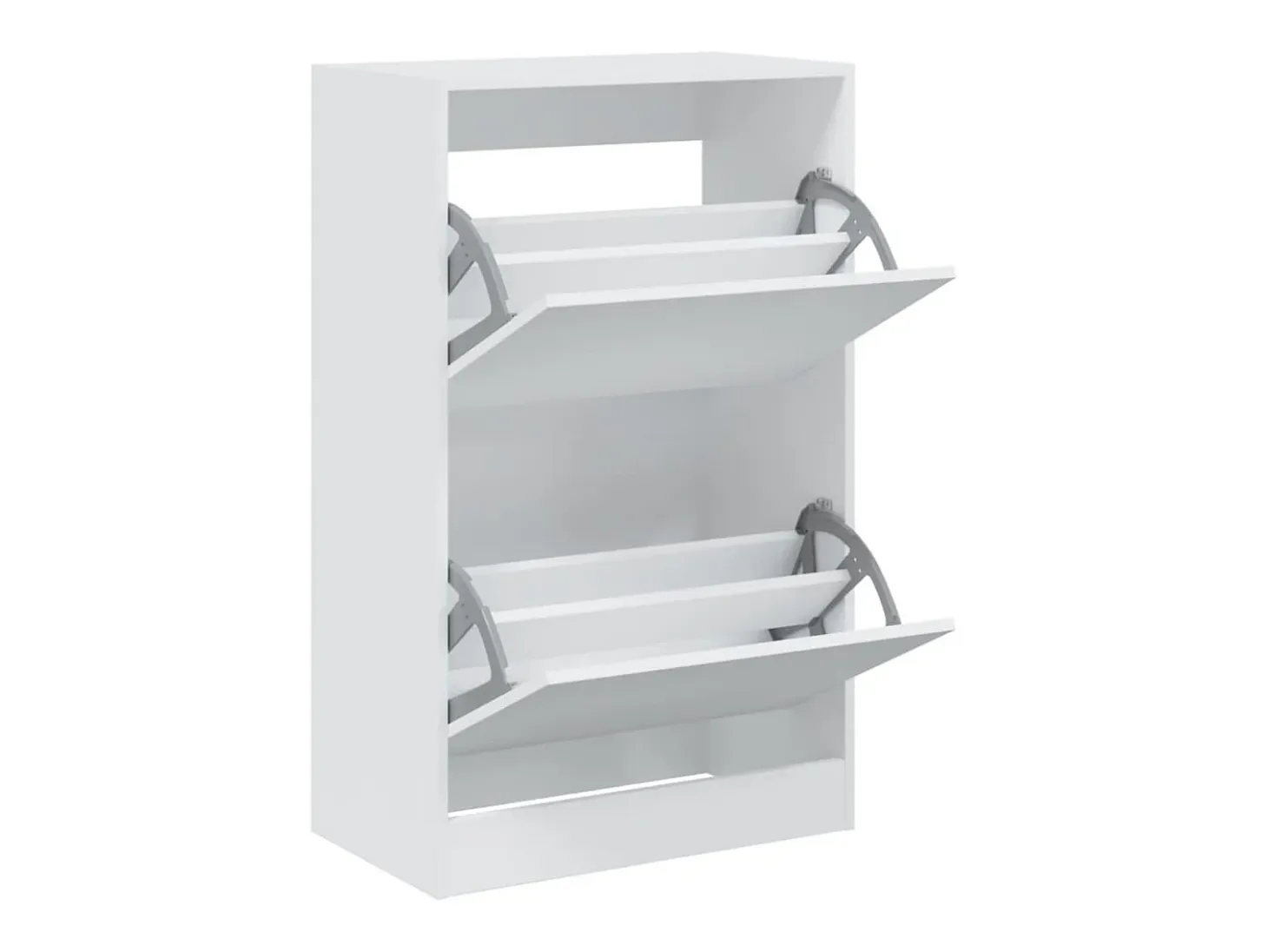 Zapatero blanco 60x34x96,5 cm madera contrachapada