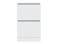Zapatero blanco 60x34x96,5 cm madera contrachapada