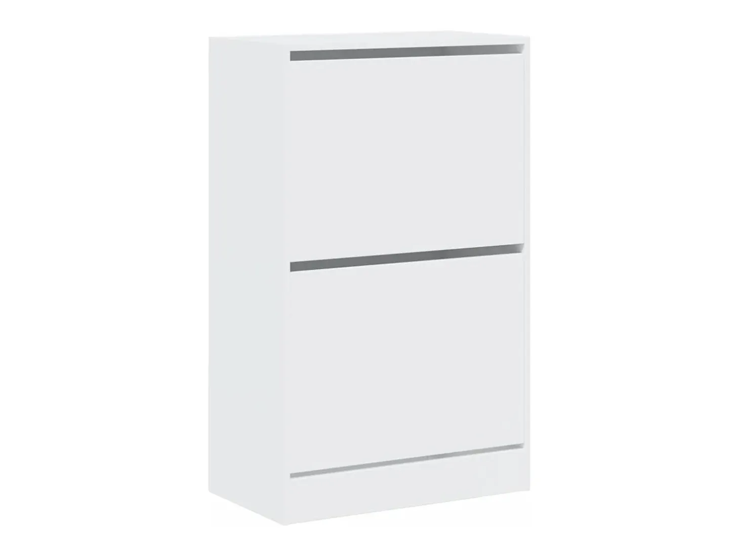 Zapatero blanco 60x34x96,5 cm madera contrachapada