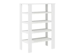 Zapatero blanco 61x32x87,5 cm madera de ingeniería