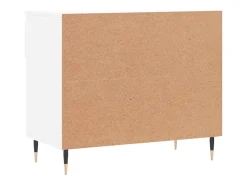 Zapatero blanco 70x36x60 cm Madera contrachapada