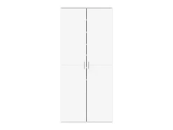 Zapatero blanco 80x39x178 cm Madera contrachapada