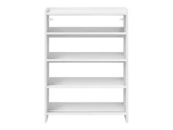 Zapatero blanco 60x25x81 cm madera de ingeniería