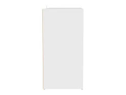 Zapatero blanco 60x35x70 cm Madera contrachapada