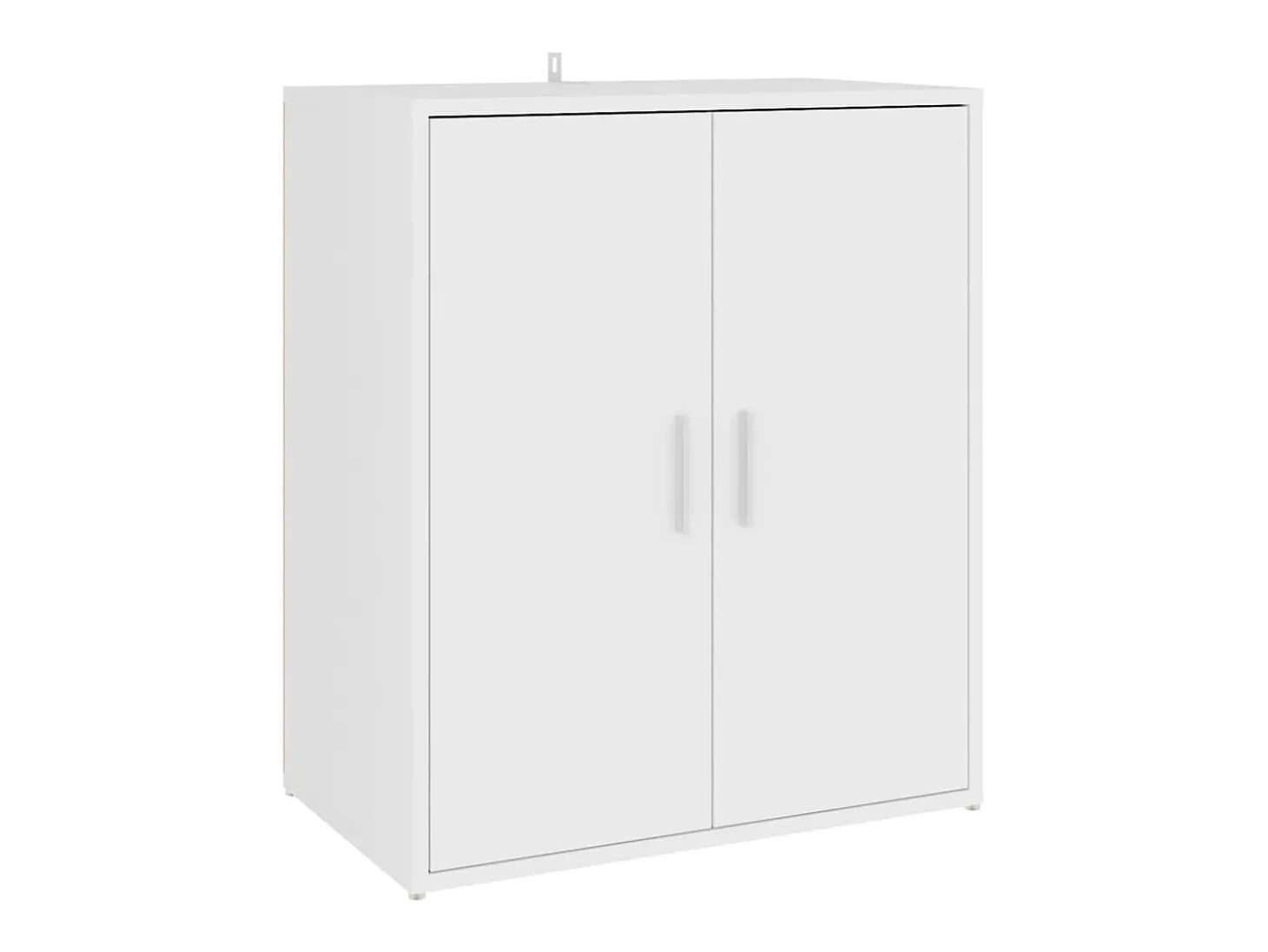 Zapatero blanco 60x35x70 cm Madera contrachapada