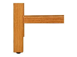 Zapatero con 5 estantes madera maciza de roble 50x27x100 cm ES787979
