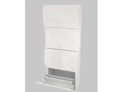 Zapatero de diseño moderno con 4 puertas para 24 pares de zapatos Onda L