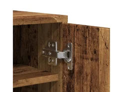 Zapatero de madera antiguo 60x35x70 cm madera contrachapada