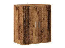 Zapatero de madera antiguo 60x35x70 cm madera contrachapada